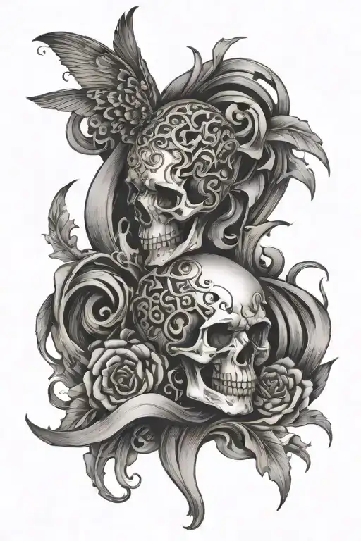 XXX VII MMXXIII tattoo design idea