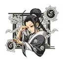 unohana retsu releasing her bankai tattoo design idea