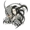 unohana retsu releasing her bankai tattoo design idea