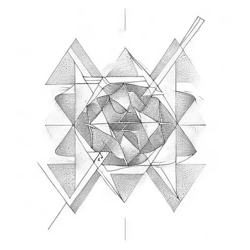 golden ratio tattoo design idea