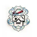 Minecraft tattoo design idea