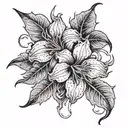 dead azaleas tattoo design idea