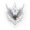 fenix tattoo design idea