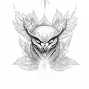 fenix tattoo design idea