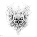 fenix tattoo design idea