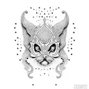 arabic tattoo design idea