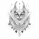 arabic tattoo design idea