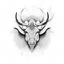 taurus tattoo design idea