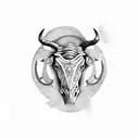 taurus tattoo design idea