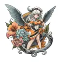 Isla plastic memories tattoo design idea