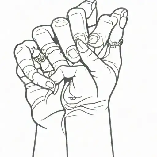 wrapped around your finger post malone song tattoo design idea