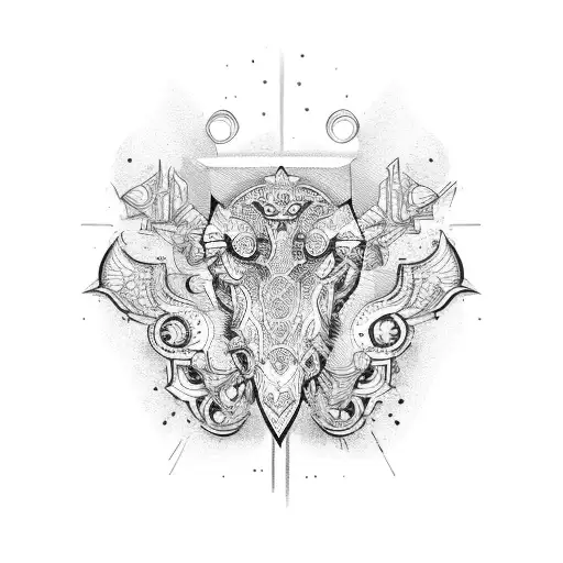 scooter tattoo design idea