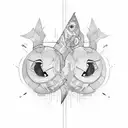 scooter tattoo design idea