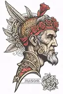 Julius Caesar tattoo design idea