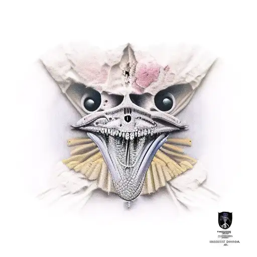 mascota paloma presbiteriana tattoo design idea