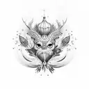 paloma presbiteriana tattoo design idea