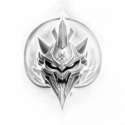 Zed from league of legends  tattoo design idea