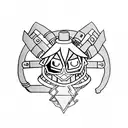 full metal alchemist  tattoo design idea