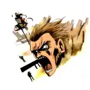 attack on titan tattoo design idea