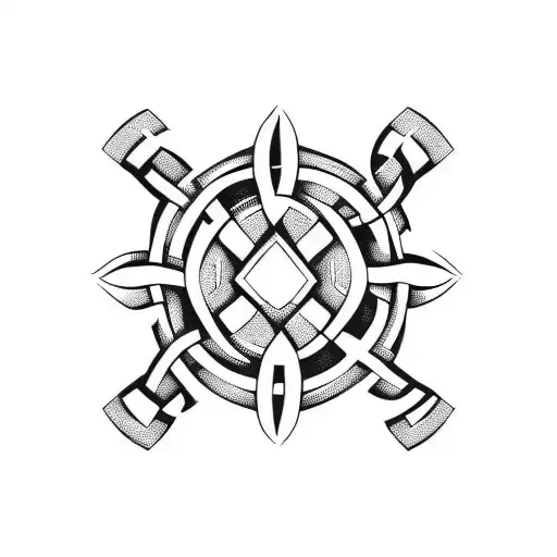 Celtic Knot tattoo design idea
