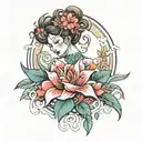 Kim tattoo design idea