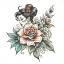 Kim tattoo design idea
