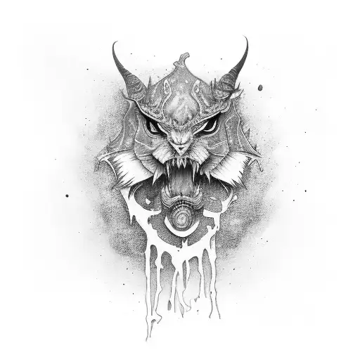 emo Long sleeve tattoo design idea