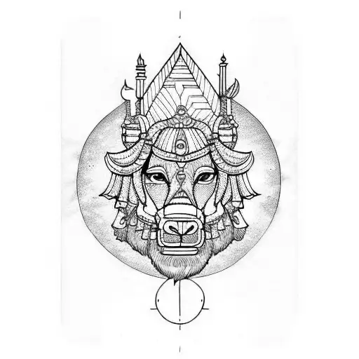 Shri ram  tattoo design idea