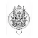 Shri ram  tattoo design idea