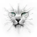 milo with handprint tattoo design idea