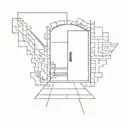 door pathway tattoo design idea