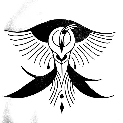 ave fenix tattoo design idea