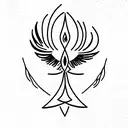 ave fenix tattoo design idea