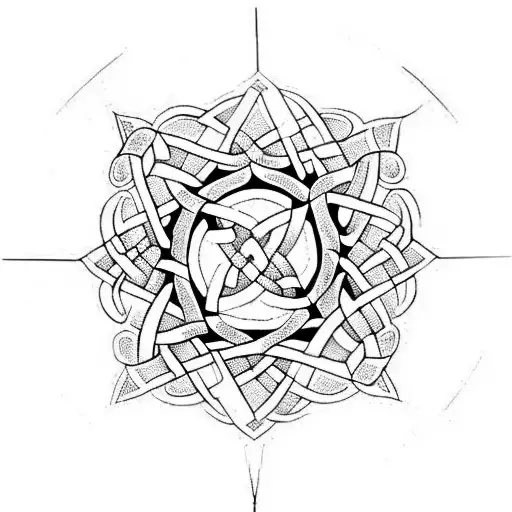 Celtic Knot tattoo design idea
