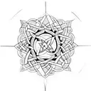 Celtic Knot tattoo design idea