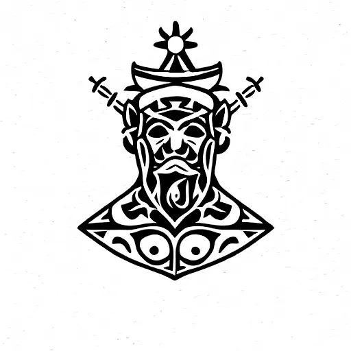 Spanish conquistadors tattoo design idea