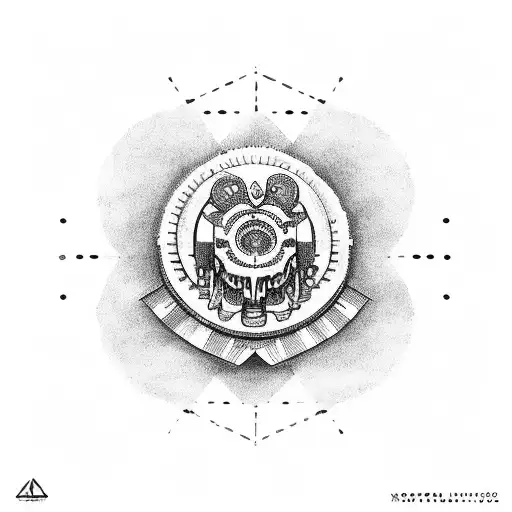 Spanish conquistadors tattoo design idea