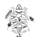 anniversary date tattoo design idea