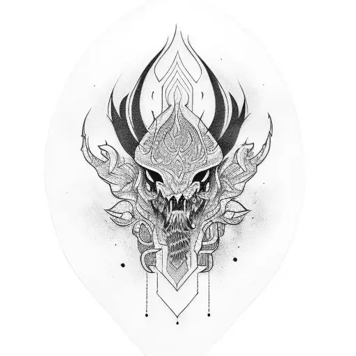 intense trisul tattoo tattoo design idea