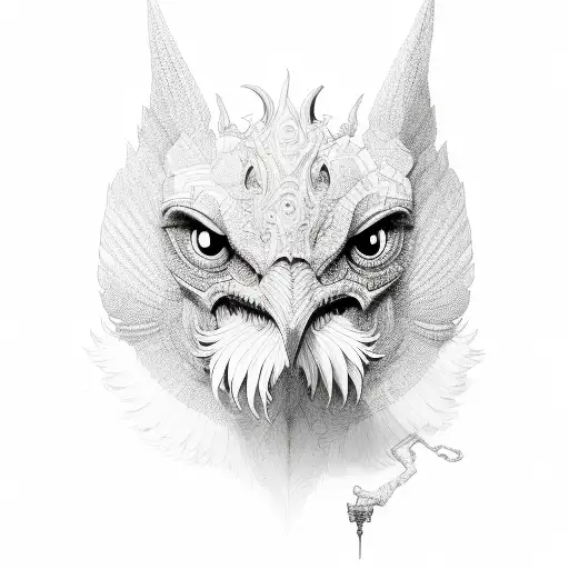 Griffin tattoo design idea