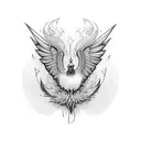 Griffin tattoo design idea
