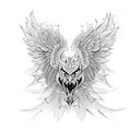 Griffin tattoo design idea