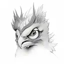 Griffin tattoo design idea