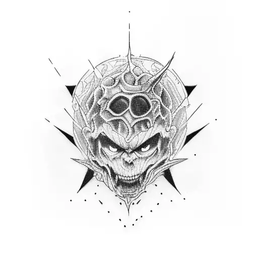 eren and titan tattoo design idea