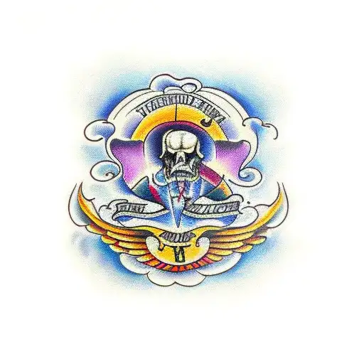 heaven gates  tattoo design idea