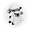 A computer motherboard with Evangelion characters incorporated tattoo design idea