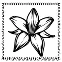 welsh daffodil post stamp tattoo design idea
