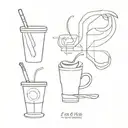 architect, coffee, barista, software, leo tattoo design idea