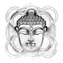 buddha tattoo design idea