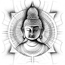 buddha tattoo design idea